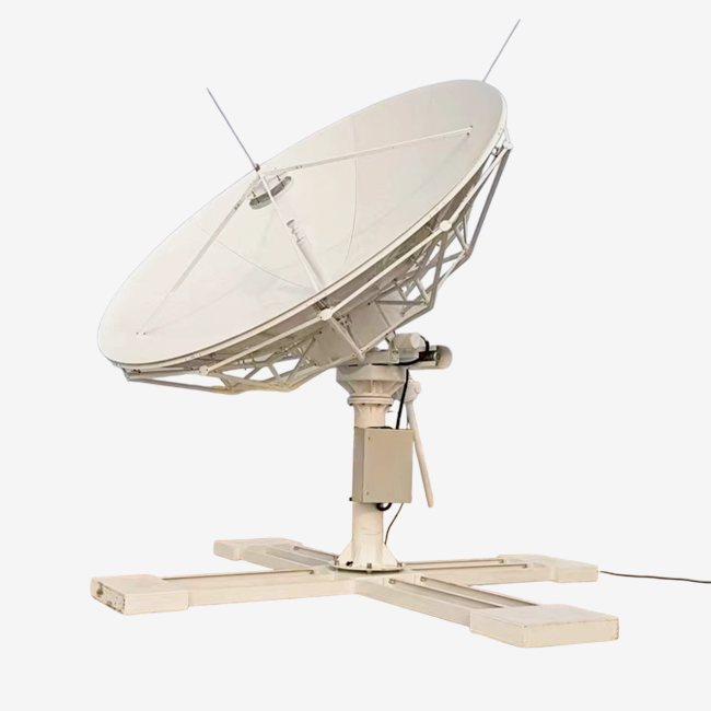 Rail‑Mounted Mobile TT&C Antenna